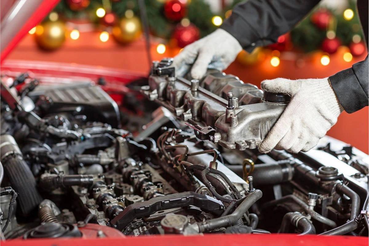 EngineCarChrismas